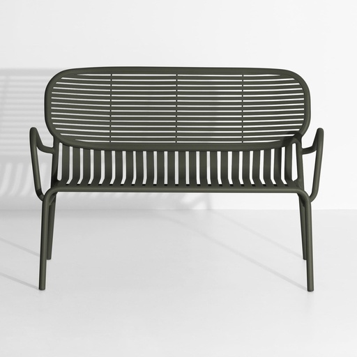 Sofa double Week-End – aluminium
