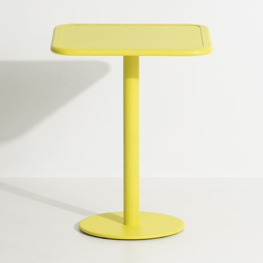 Table de bistrot Week-End – aluminium