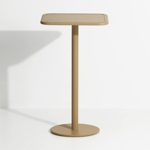 Table haute de bistrot Week-End – aluminium