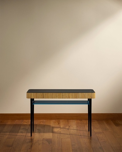 [11TABCONRIV-BLEUSARAH] Console Riviera - bleu Sarah