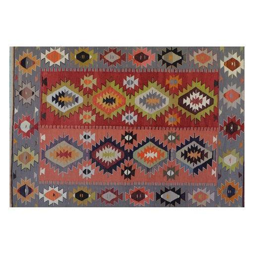 Tapis kilim fils anciens 257 x 176 cm