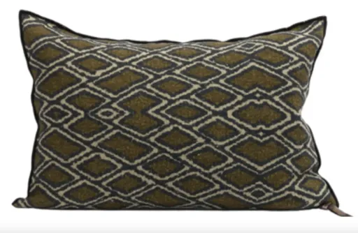 Coussin Vice Versa Lin Wabi-Sabi Imprimé Samarkand