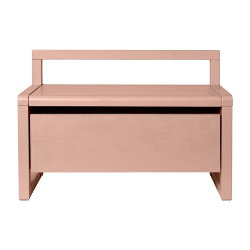 [1104273004] Banc de rangement Little Architect – rose