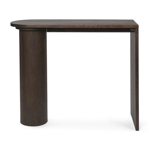 [1104268269] Console Pylo – chêne teinté foncé