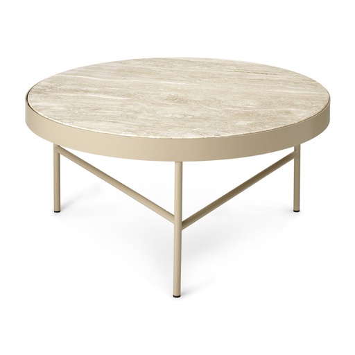 [1104263527] Table en travertin – grande – cachemire