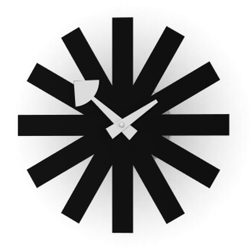 Horloge murale Asterisk Clock