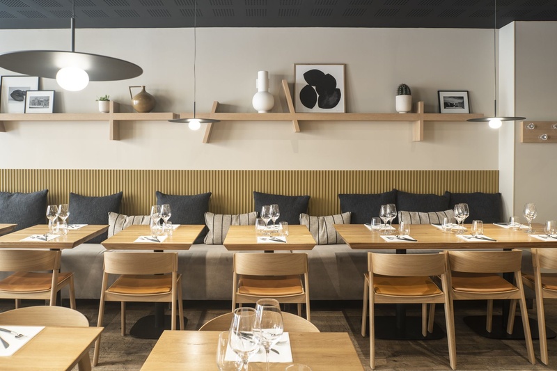 Restaurant Dzenvie aménagé par MOB