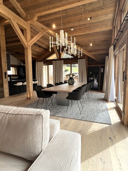 Chalet des Gets aménagé par MOB